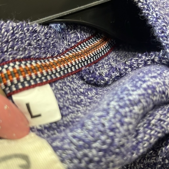 Royce Comfy Terry Austin Texas Purple Pullover sweater Size Large - Picture 8 of 9